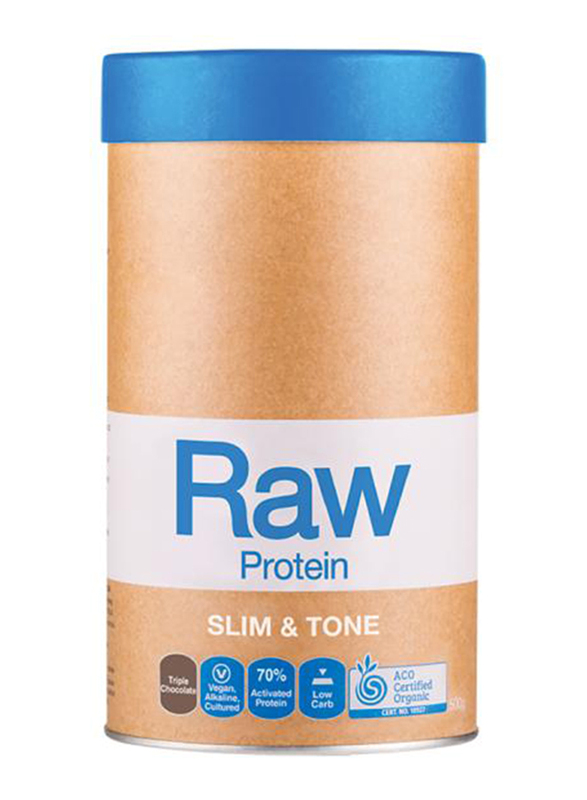 Amazonia Raw Slim & Tone Protein, 500gm, Triple Chocolate