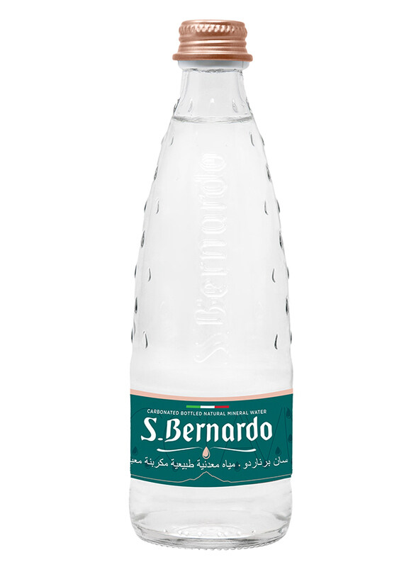 

San Bernardo Carbonated Natural Mineral Water, 330ml