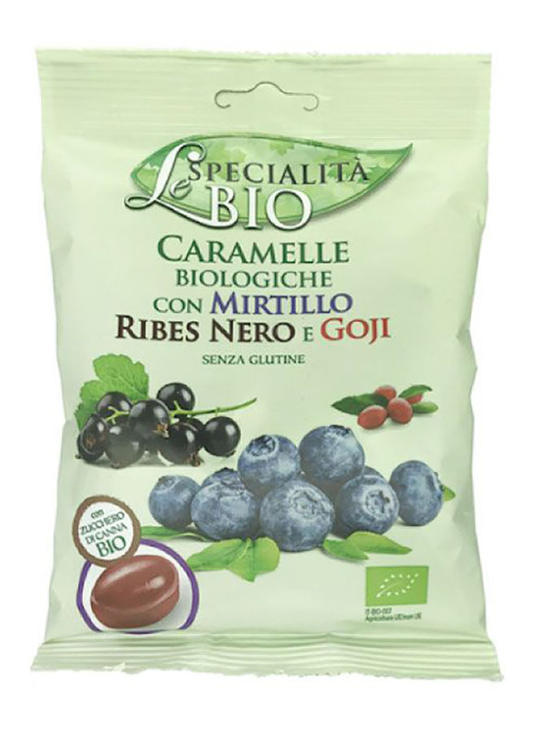 Le Specialita Organic Candy Blueberry Blackcurrant & Goji, 80g