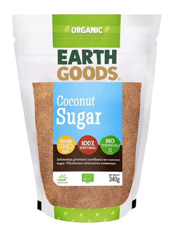 

Earth Goods Unrefined Coconut Sugar, 340g