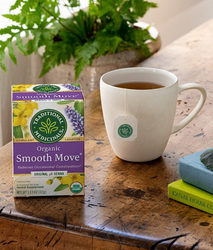 Traditional Medicinals Organic Smooth Move Tea Herbal Tea, 16 Tea Bags