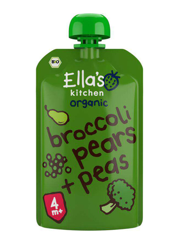 

Ella's Kitchen Organic Broccoli/Pears/Peas, 120g