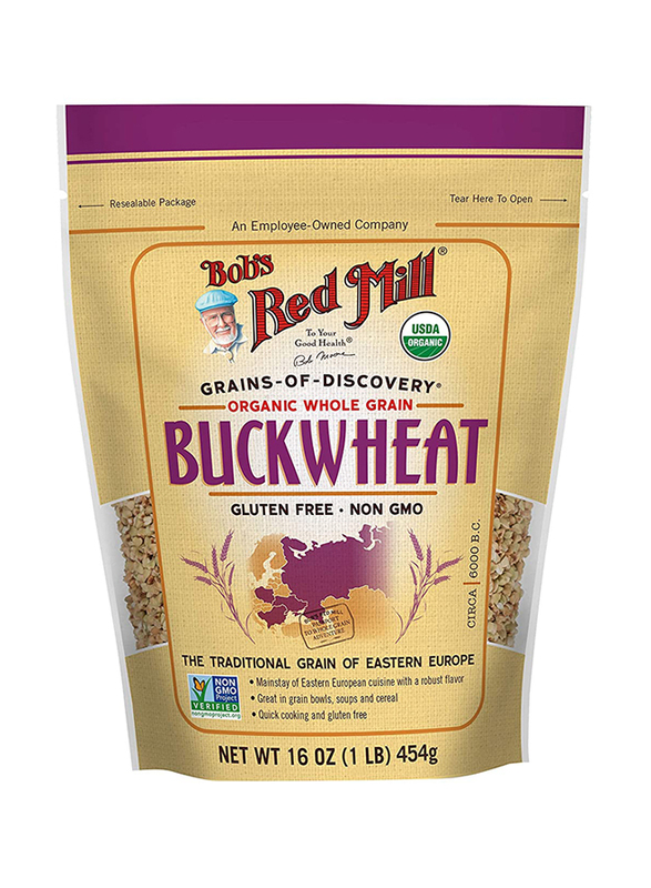 Bob's Red Mill Organic Buckwheat Groats, 16Oz