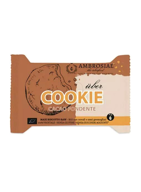 Ambrosiae Organic Dark Cocoa Cookie, 35g