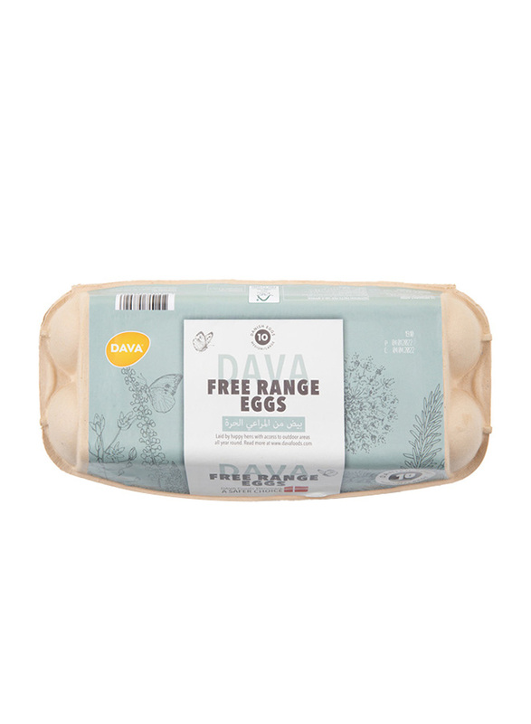 Dava Foods Free Range Eggs, 10-Piece