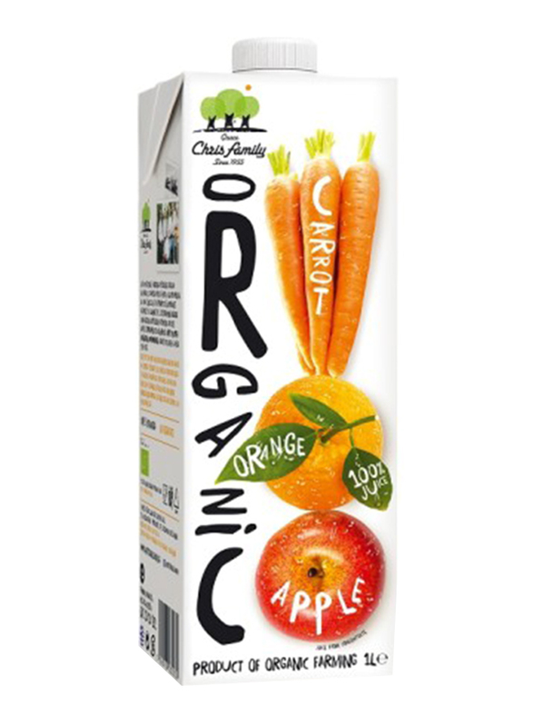 Organic Three Fruit Juice, 1 Liter