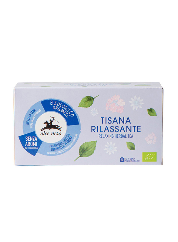 

Alce Nero Organic Relaxing Herbal Tea, 20 Tea Bags