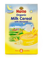 Holle Organic Milk Cereal with Bananas, 250g