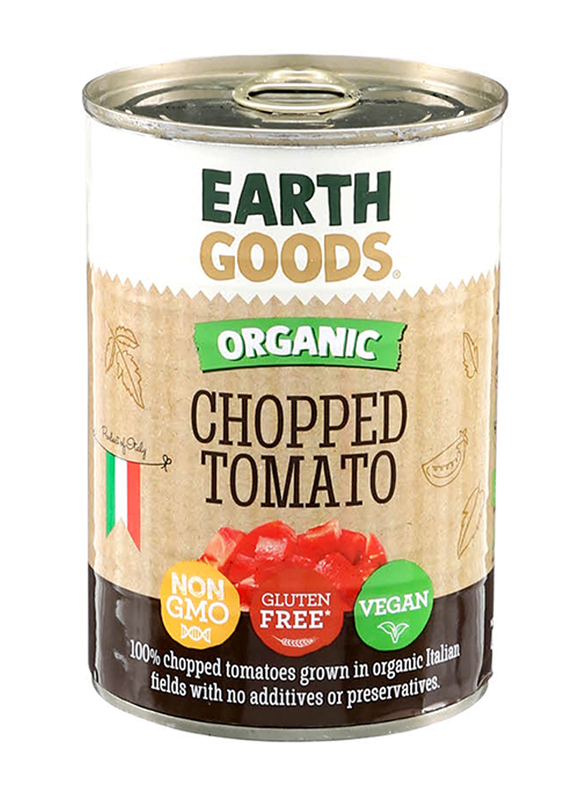 Earth Goods Organic Chopped Tomatoes, 400g