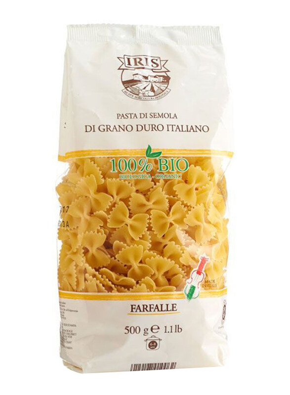 

Iris Organic Durum Wheat Farfalle Pasta, 500g