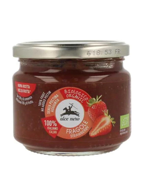 

Alce Nero Organic Strawberry Jam, 270g