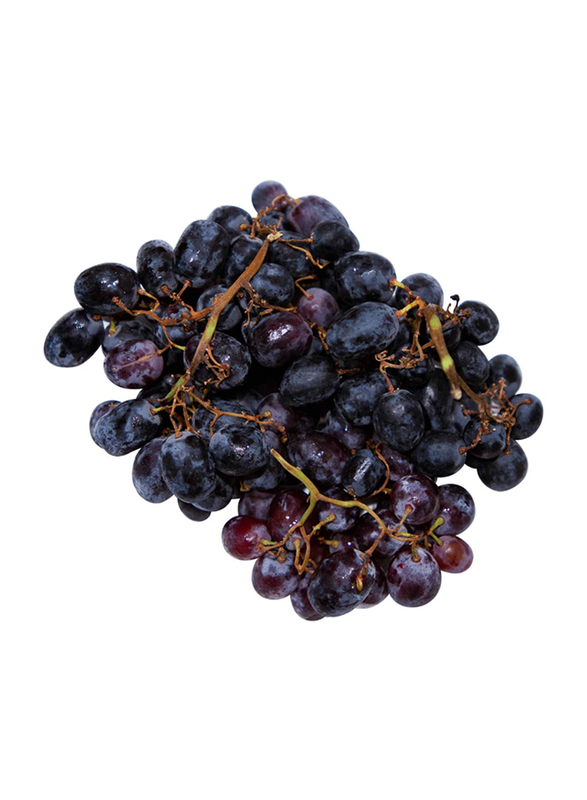 DOLE Organic Seedless Black Grapes, 1 Kg