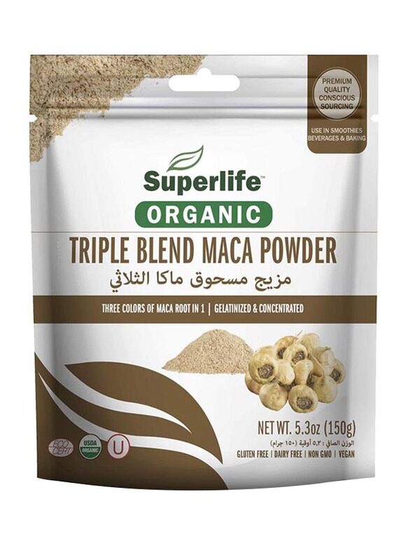 

Superlife Triple Blend Maca Powder, 150g