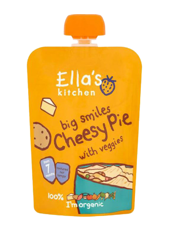 Ella's Kitchen Organic Cheesy Pie with Veggies, 130g