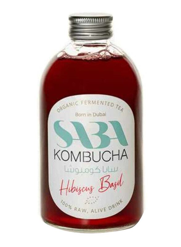 

Saba Kombucha with Hibiscus & Basil, 275ml