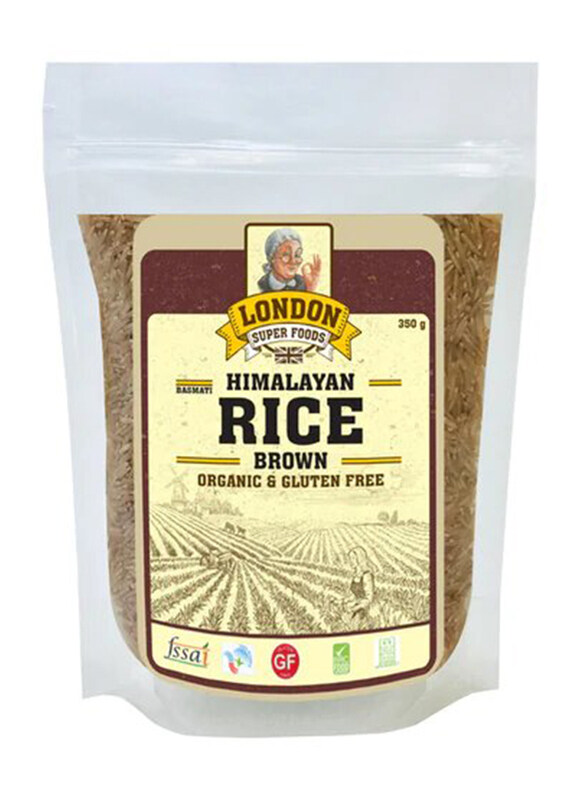 

London Super Foods Organic Himalayan Brown Basmati Rice, 350g