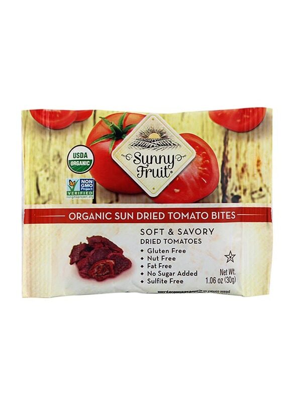 

Sunny Fruit Organic Sun Dried Tomato Bites, 30g