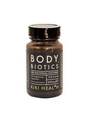 Kiki Health Body Biotics SBO Bacterial Cultures 400mg Food Supplement, 30 Capsules