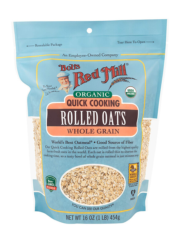 

Bob's Red Mill Organic Quick Cooking Rolled Oats, 16Oz