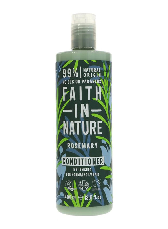 

Faith In Nature Rosemary Balancing Hair Conditioner for All Hair Types, 400ml