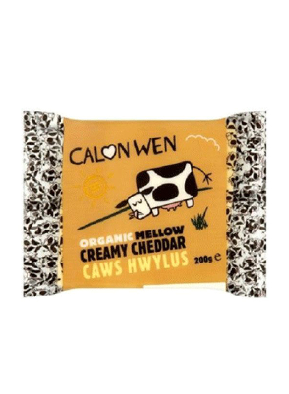 Calon Wen Welsh Organic Mellow Creamy Cheddar, 200g