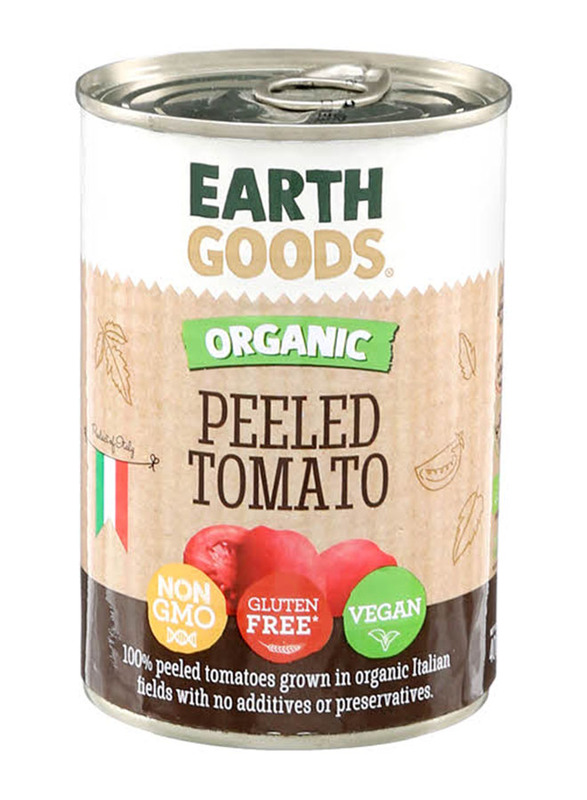 Earth Goods Organic Peeled Tomatoes, 400g