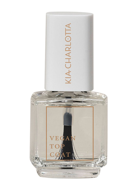 

Kia Charlotta Vegan Top Coat, Transparent, Clear