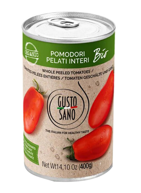 Gusto Sano Organic Peeled Tomatoes, 400g
