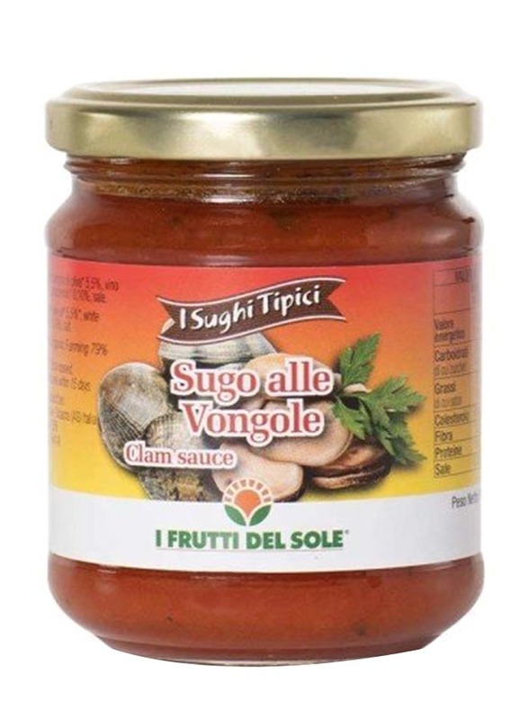 I Frutti Del Sole Clams and Tomato Pasta Sauces, 180g