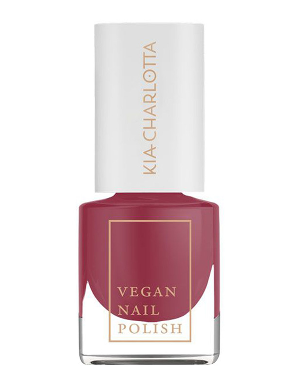 Kia Charlotta Vegan Nail Polish, Confident, Red