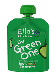 Ella's Kitchen Organic The Green One Multipack Baby Food Pouch, 5 x 90g