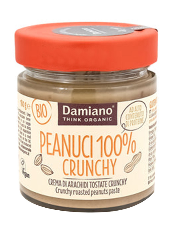 Damiano Crunchy Roasted Peanut Paste, 180g