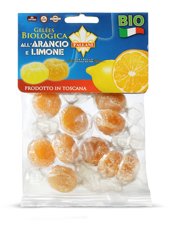 Fallani Orange and Lemon Jellies, 70g