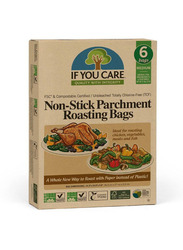 If You Care 6-Pieces Non-Stick Prachment Roasting Bags, Medium