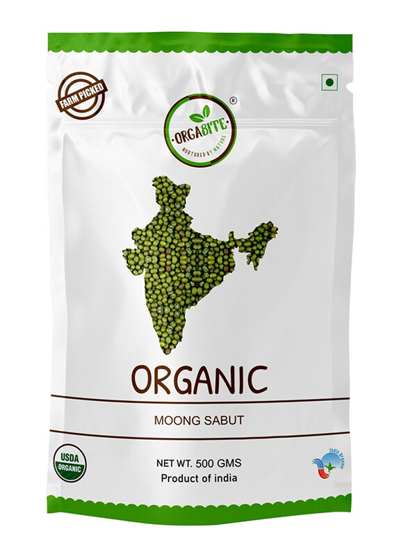 

Orgabite Organic Moong Sabut, 500g