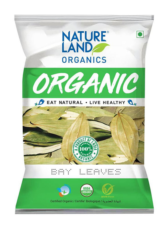 Nature Land Organics Bay Leaves, 50g