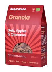 Harmonica Organic Granola with Oats Apples & Cinnamon Glutenfree Vegan, 250g