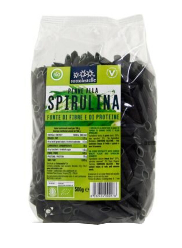 

Sottolestelle Organic Spirulina Penne Pasta, 500g