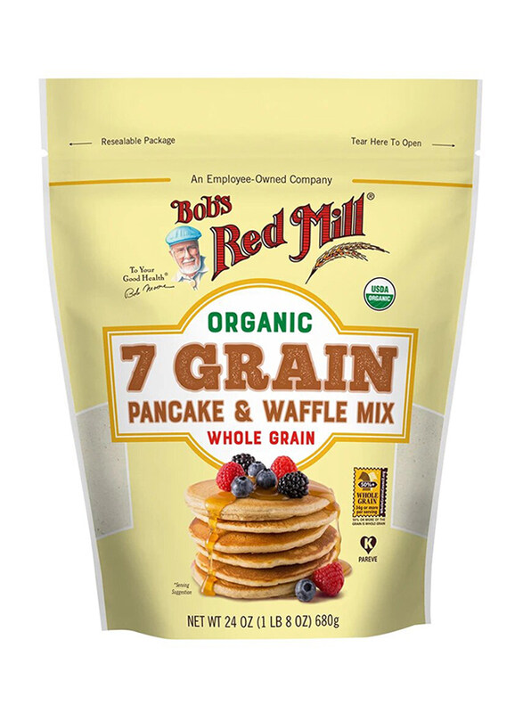 

Bob's Red Mill Organic 7 Grain Pancake & Waffle Mix, 680g