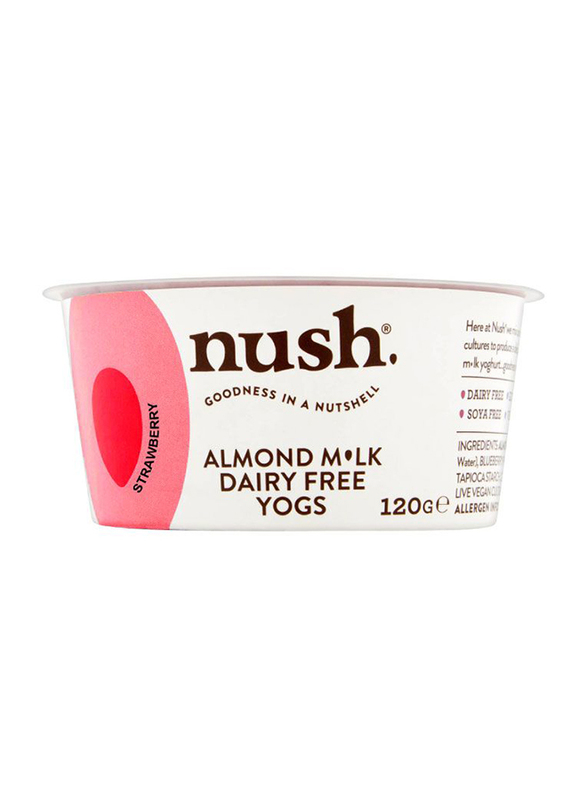 Nush Almond Milk Strawberry Yogurt, 120g
