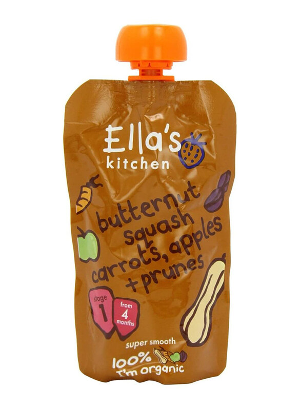 

Ella's Kitchen Organic Butternut Carrot Apple Prune, 120g