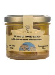 Principe Di Gerace Organic White Tuna In Olive Oil Glass Jar, 105g