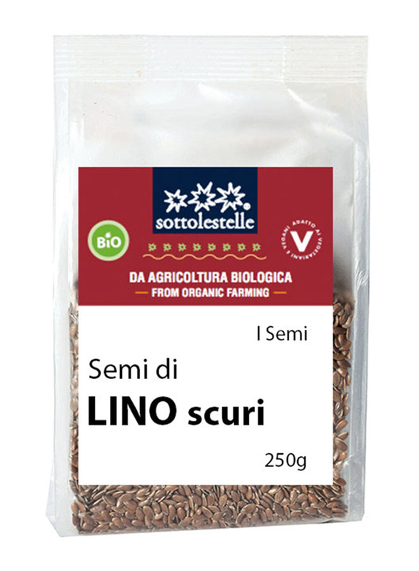 Sottolestelle Organic Semi Di Lino Scuri, 250g
