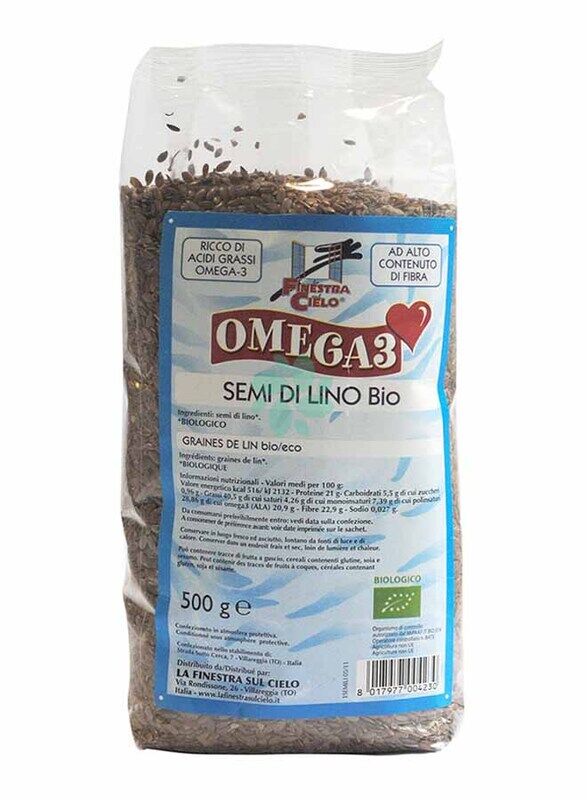 

La Finestra Organic Flax Seeds, 500g