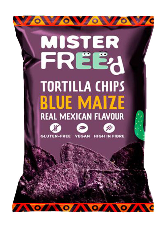 

Mister Freed Vegan Tortilla Chips Blue Maize Flavour, 135g