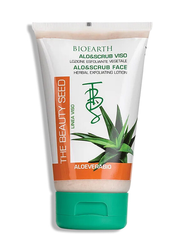 

Bioearth Organic Aloe & Scrub Face, 150ml