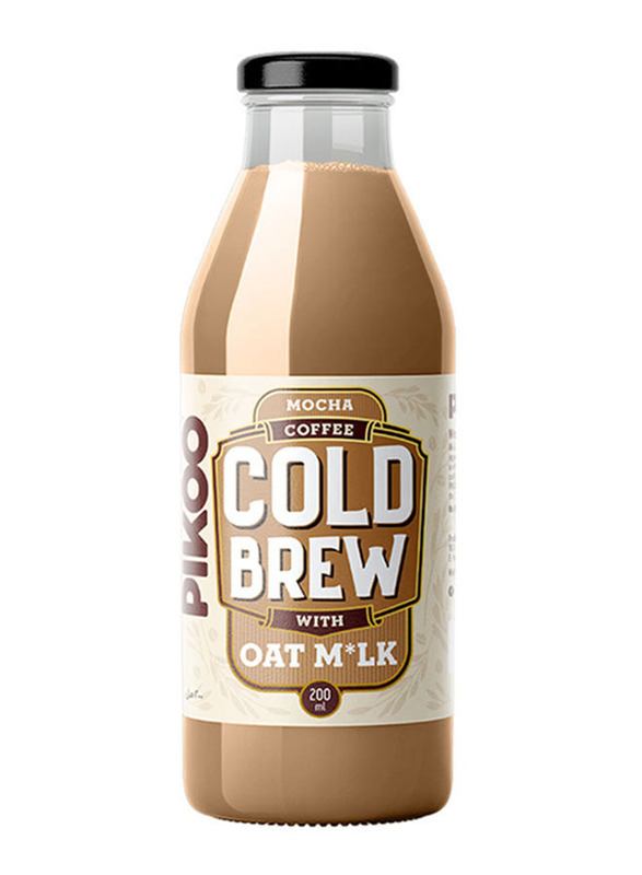 Pikoo Mocha Cold Brew Oat Milk, 200ml