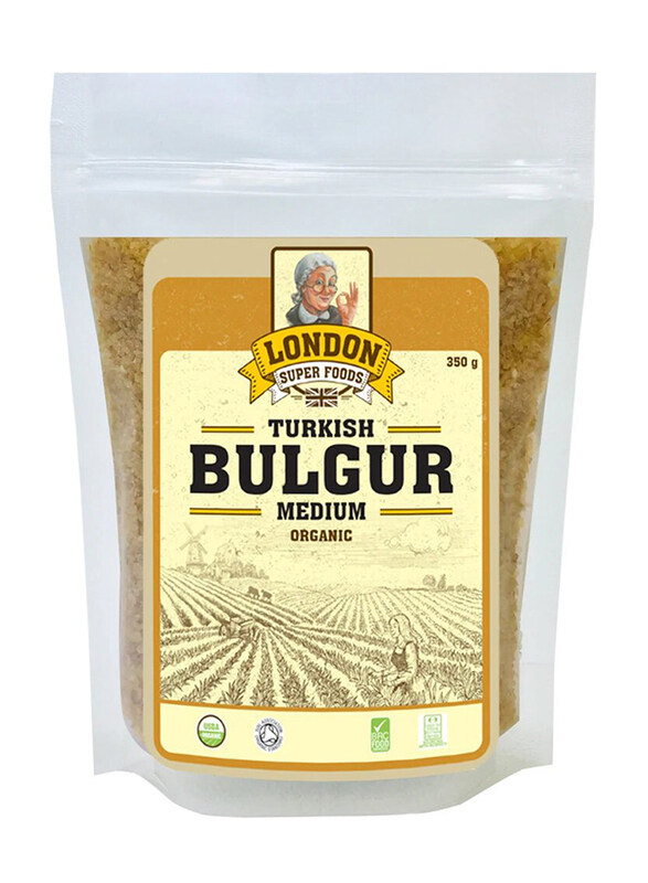 

London Super Foods Organic Turkish Bulgur Medium, 350g