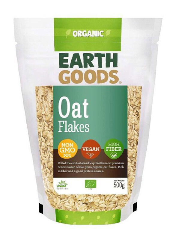 

Earth Goods Organic Oat Flakes, 500g