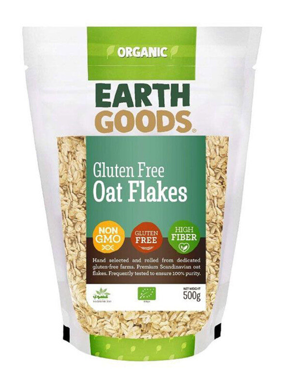 

Earth Goods Organic Gluten-free Oat Flakes, 500g